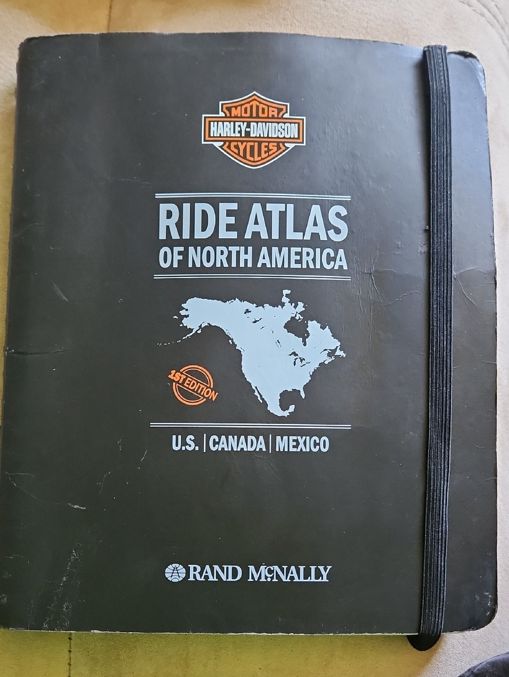 Harley-Davidson  Ride Atlas Of North America